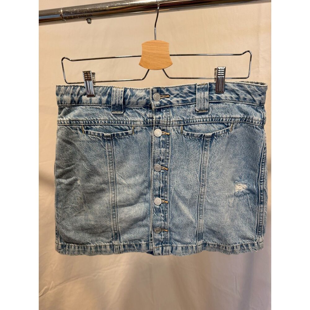 Free People / We the Free Midnight Sun Denim Skort Size 31